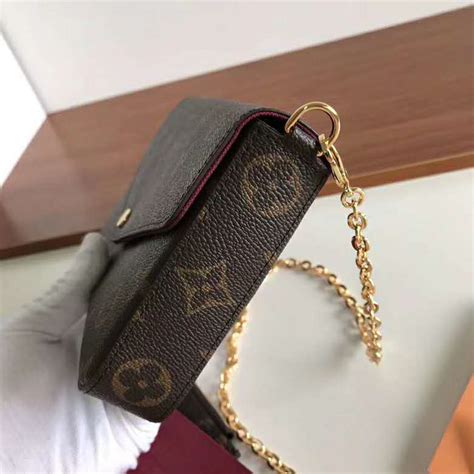 celebrity louis vuitton pochette felicie|felicie pochette monogram.